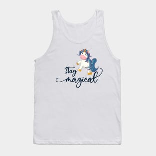 Christmas Unicorn: Stay Magical Tank Top